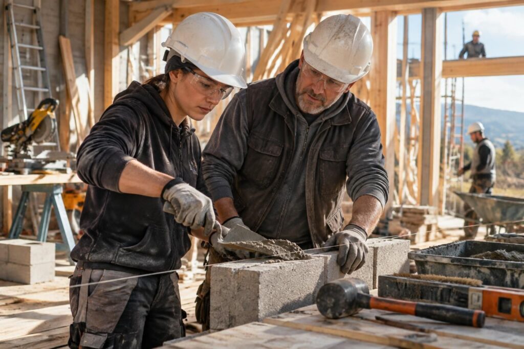 Métiers du bâtiment : se former et se lancer